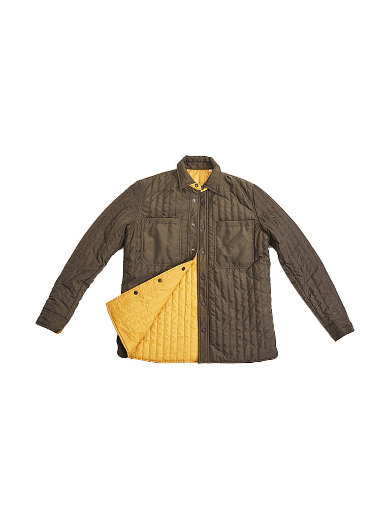 KNOWLEDGE COTTON APPAREL Overshirt  grün | L